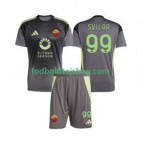 AS Roma Mile Svilar 99 Målmand Børn Hjemme Fodboldsæt 2025-26 S/S (+ Korte bukser)